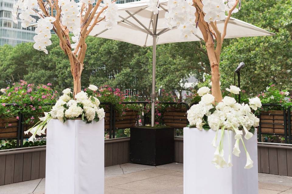Bryant Park Grille Wedding