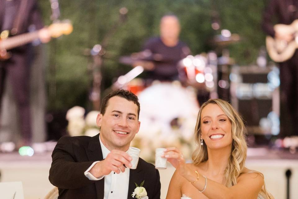 Reception Toast Shot