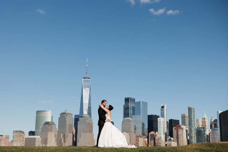 Liberty State Park Wedding