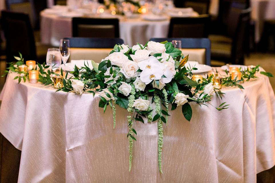 Sweetheart Table Arrangement