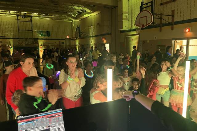 School dance fun