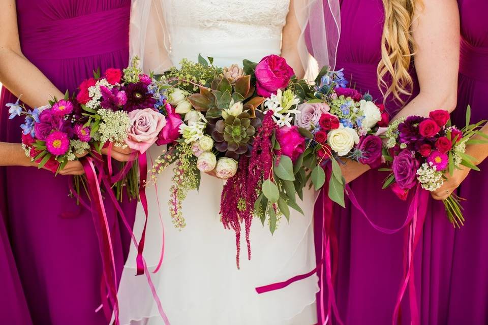 Wedding Party Bouquets