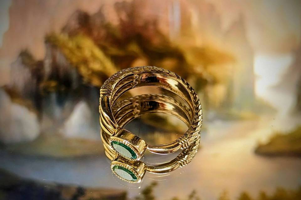 Custom dragonclaw ring