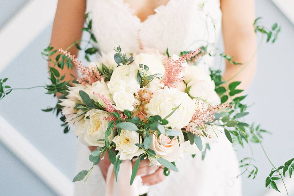 The bridal bouquet