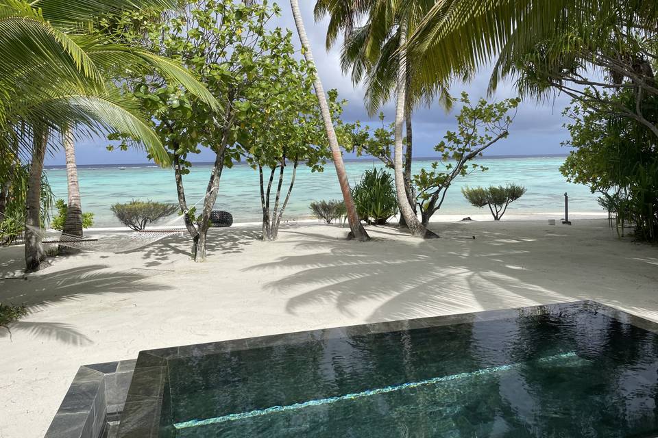 Private pool at The Brando
