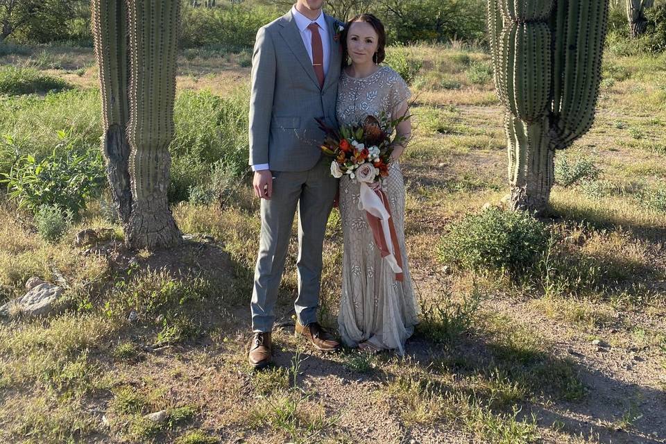 Superstition Desert Wedding