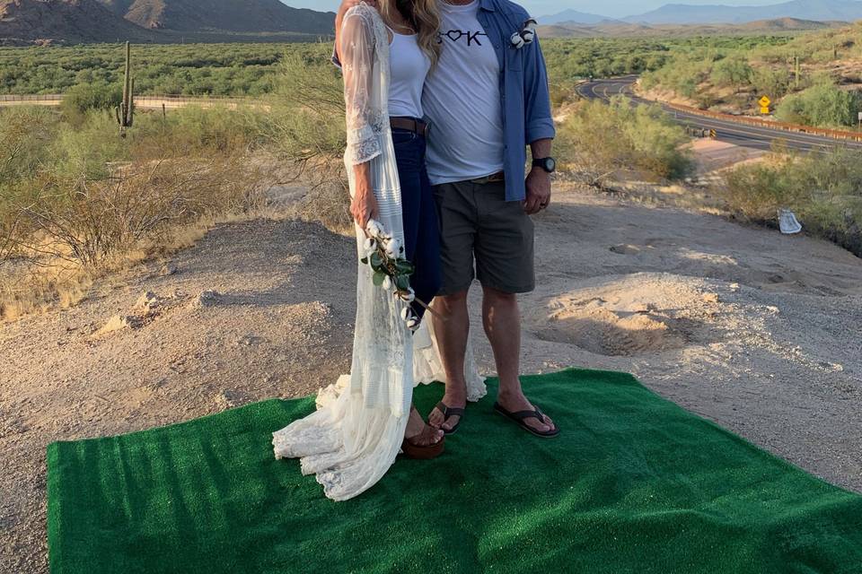 Vow Renewal at Red Mountain