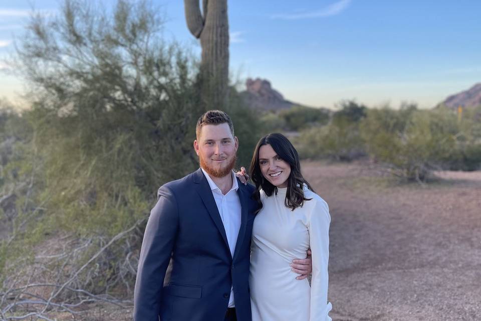 Papago Park Wedding