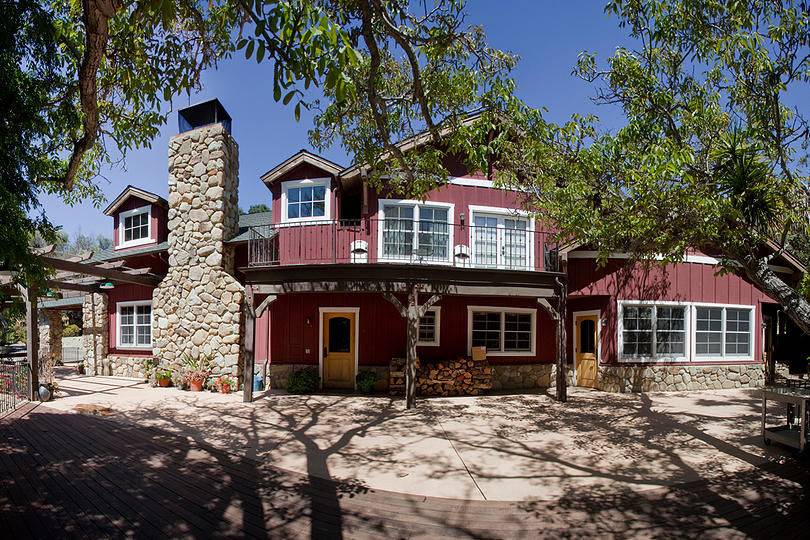 Main Lodge at the Circle Bar B Guest Ranch