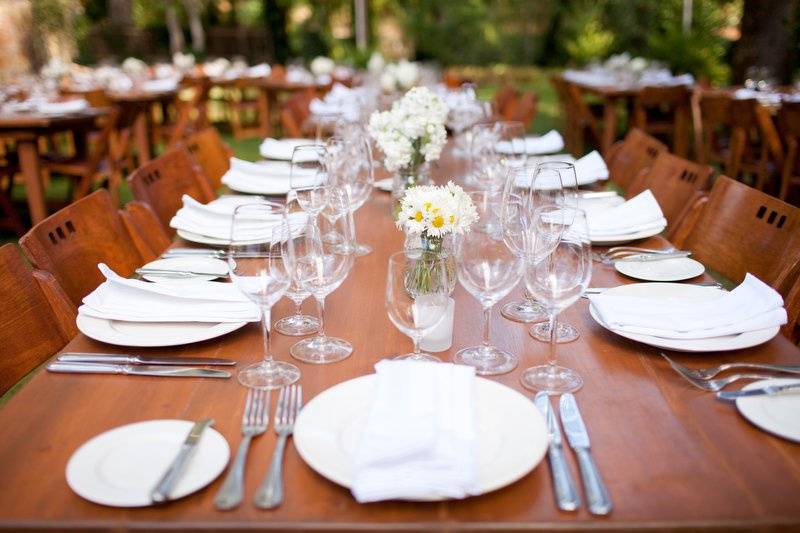 Napa valley custom events