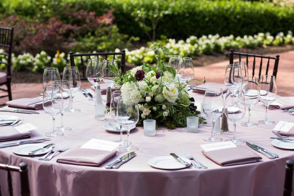 Bride and bridesmaids' bouquet