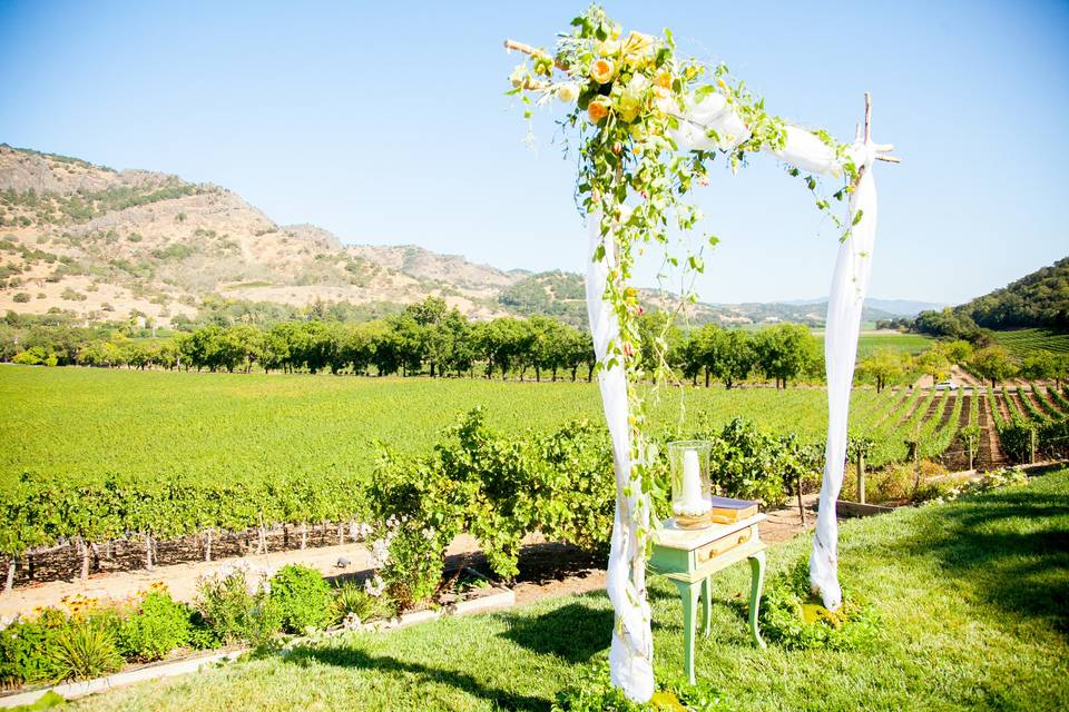 Napa valley custom events