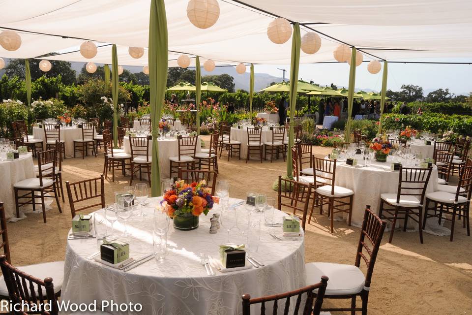 Napa valley custom events