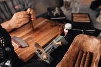 Fresh rolled cigars