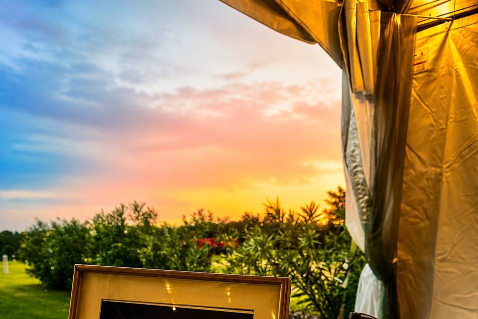 Cigars at Sunset