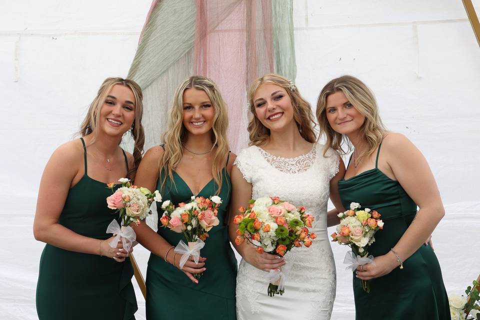 Florals dor small wedding part