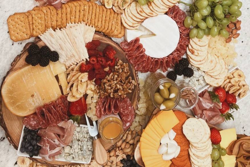 Bachelor party charcuterie