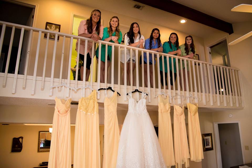 Bridal party dresses
