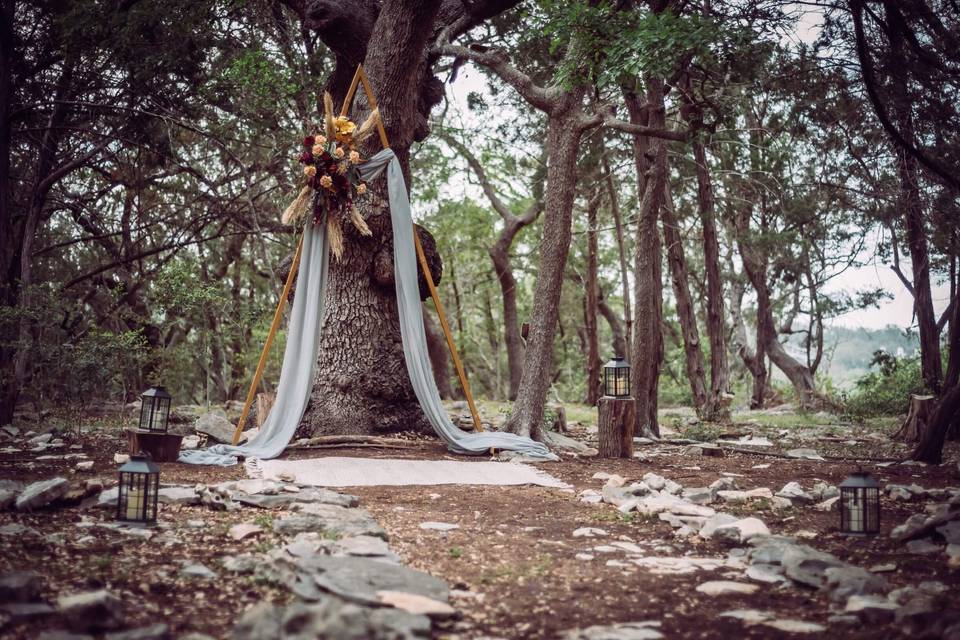 Elopement on Nature trail