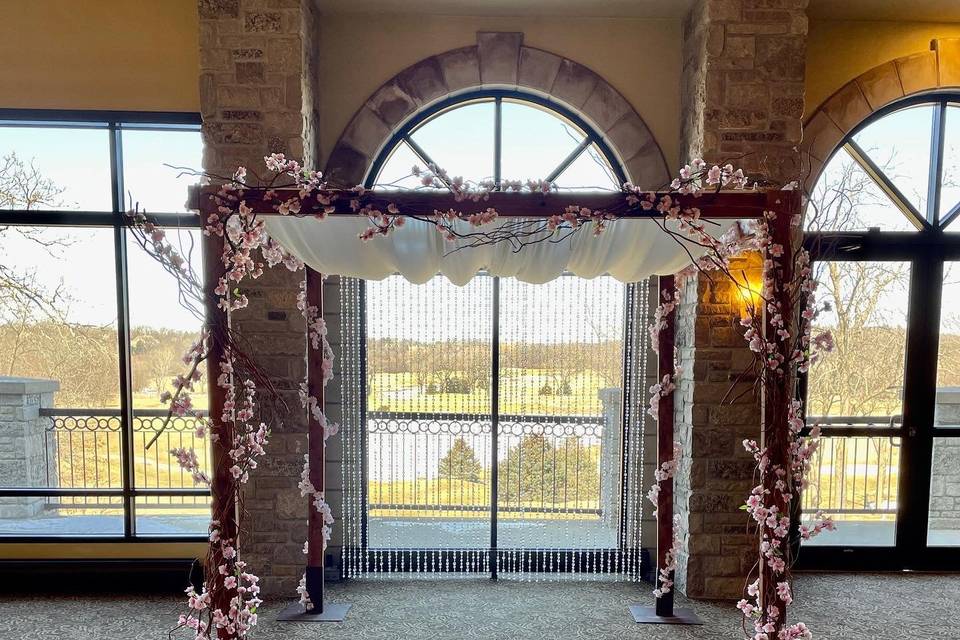 Cherry Blossom Chuppah