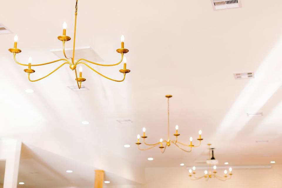 Simple chandeliers