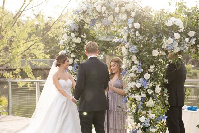 Outdoor ceremony at NOMA