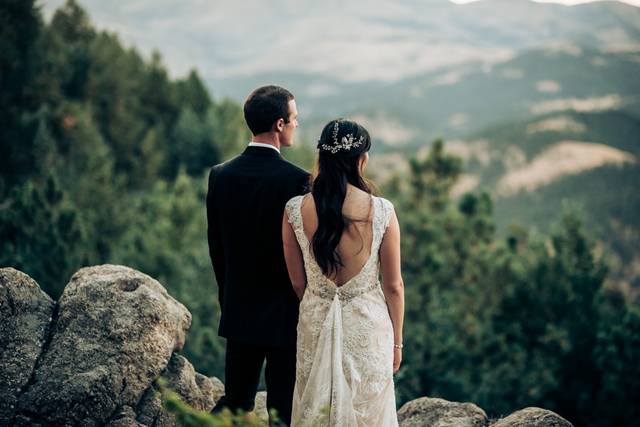 A mountain elopement