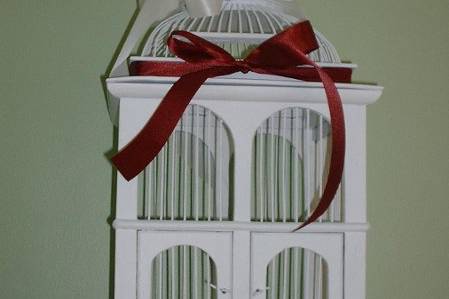 Bird Cage Card Holder