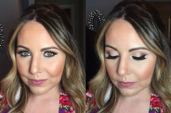 Bride makeup