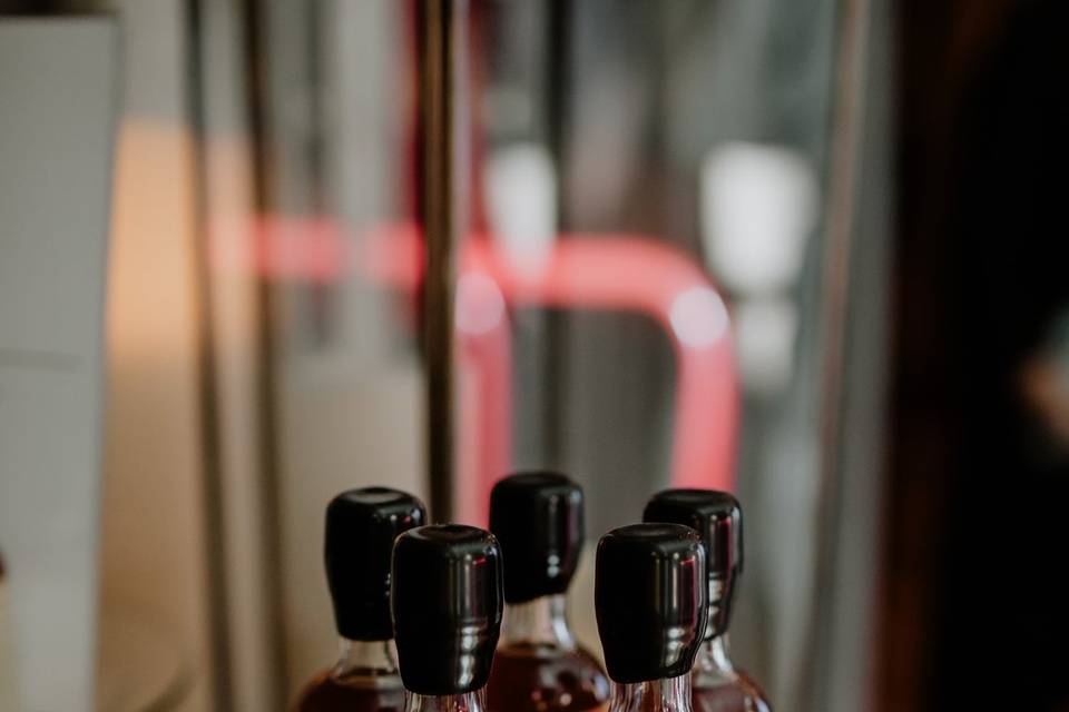 Mini Whiskey Guest Favors