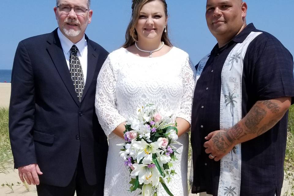 A sunny ceremony