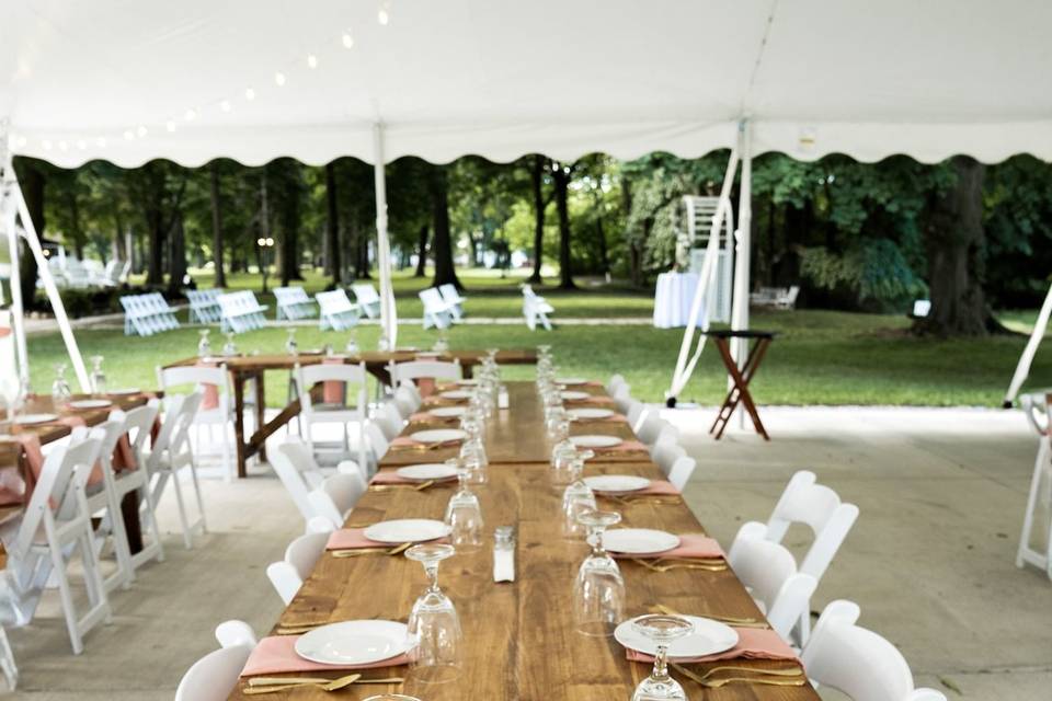 Reception Tent