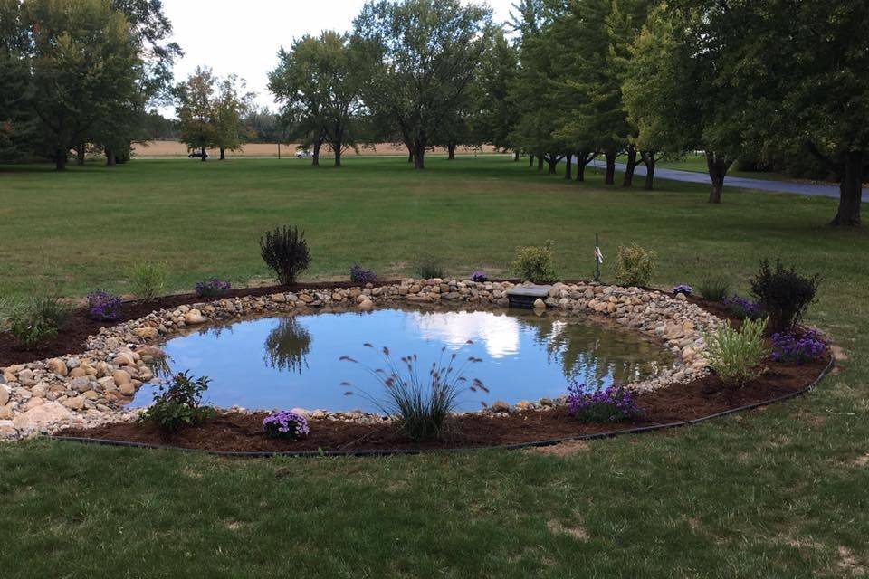 Pond in Ceremony Area