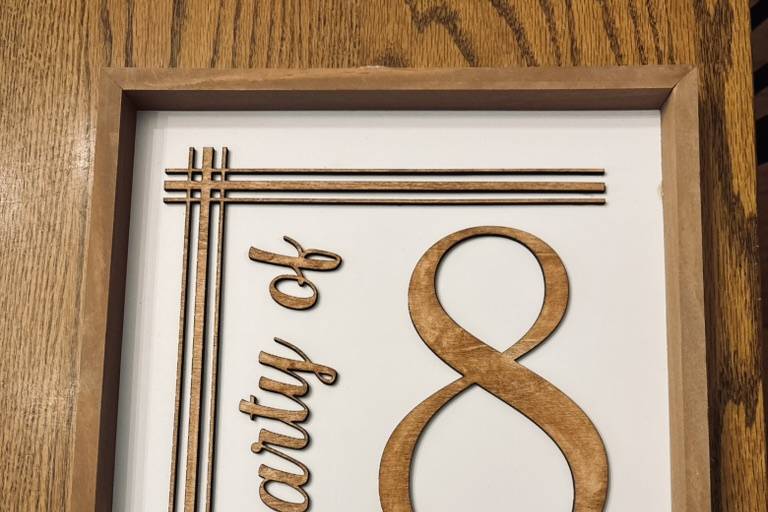 Party of sign