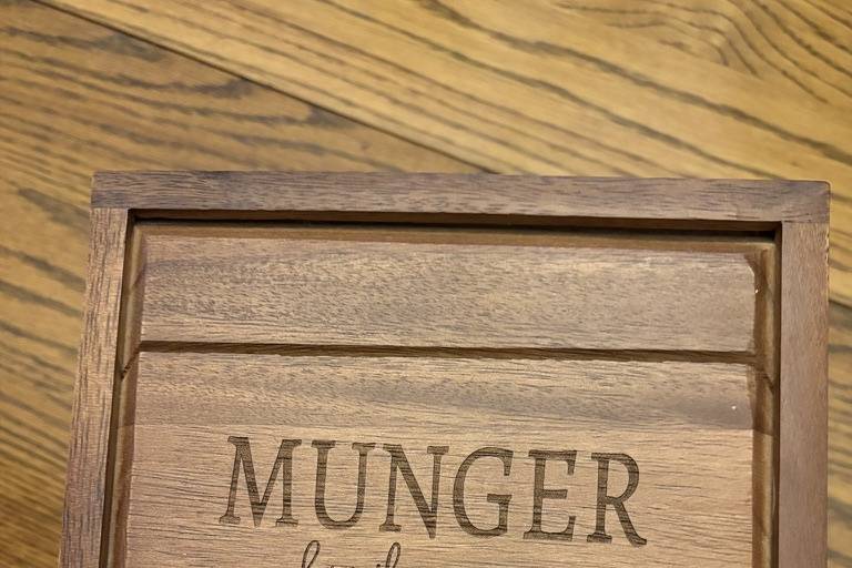 Engraved Recipe Box