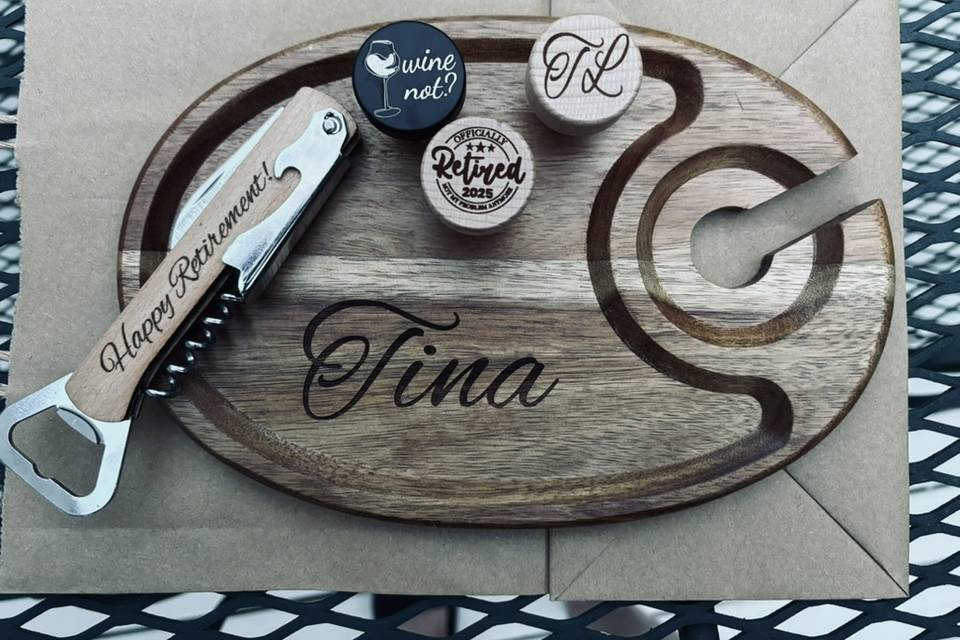 Charcuterie plate accessories