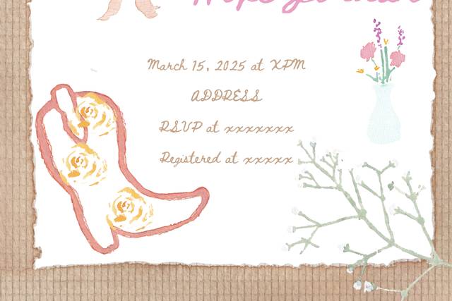 Bridal Shower Invitation