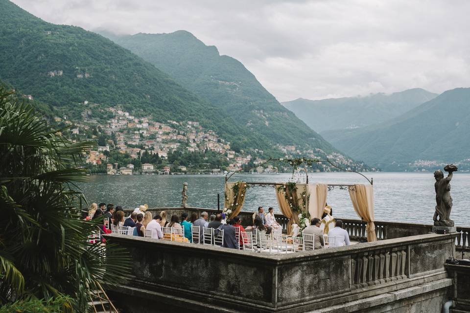 Indian Wedding on Lake Como