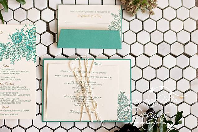 Garden Letterpress inspiration