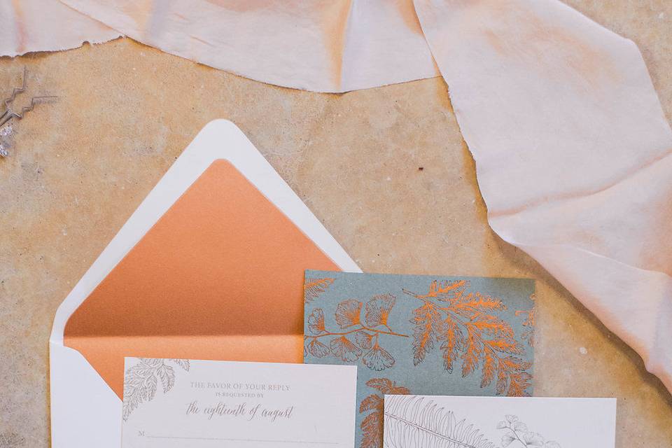 Botanical Copper Foil