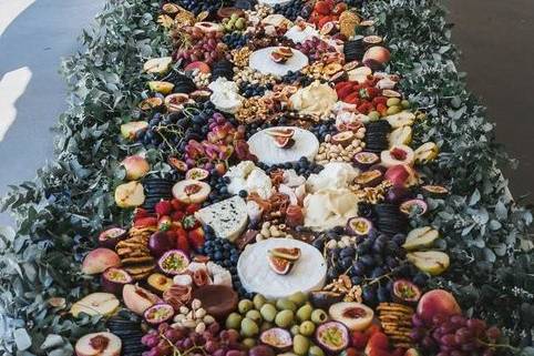 Flowering Grazing Table