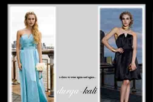 Durga-Kali: Reversible Bridesmaid Dresses