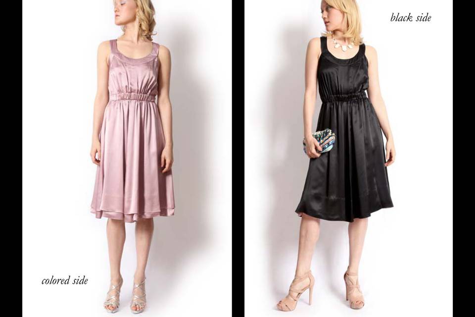 Durga-Kali: Reversible Bridesmaid Dresses