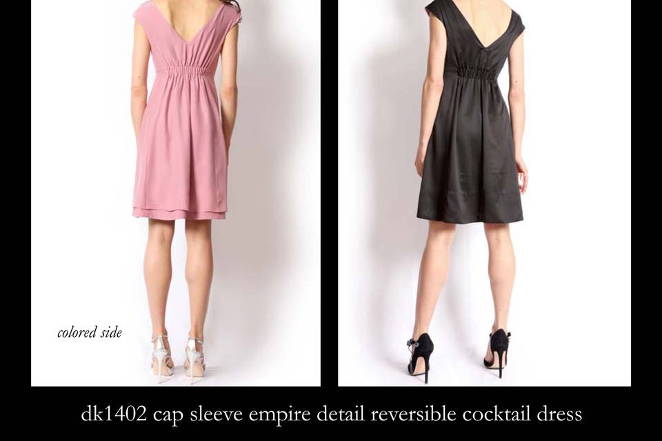 Durga-Kali: Reversible Bridesmaid Dresses