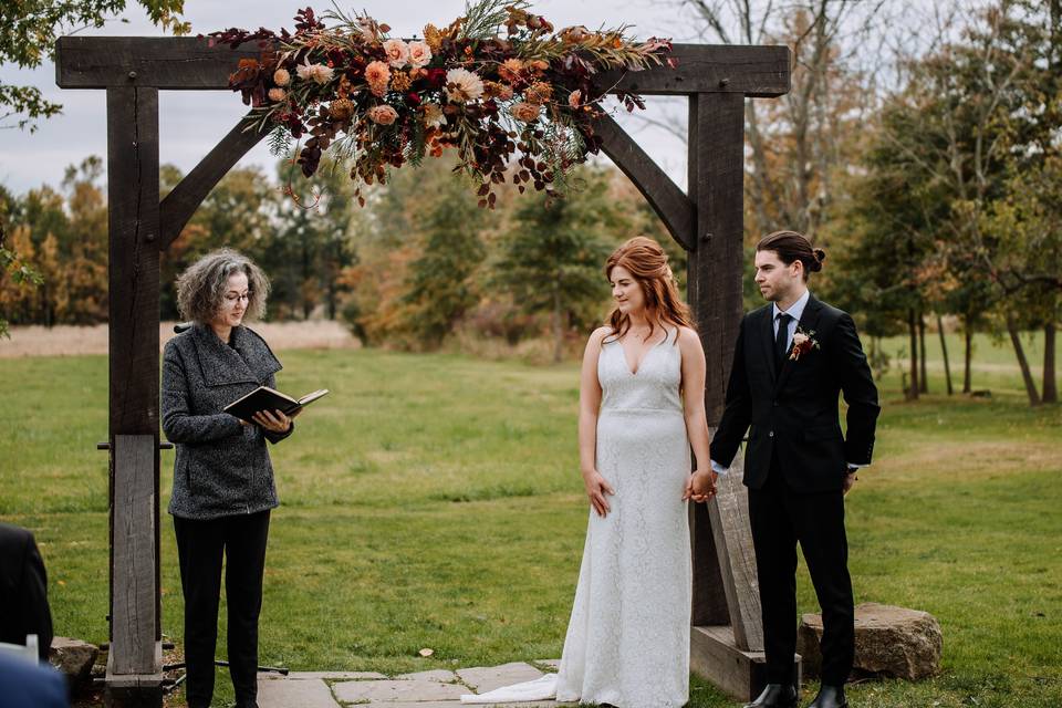 Autumn wedding