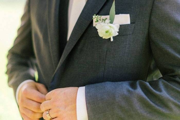 Groom's portrait