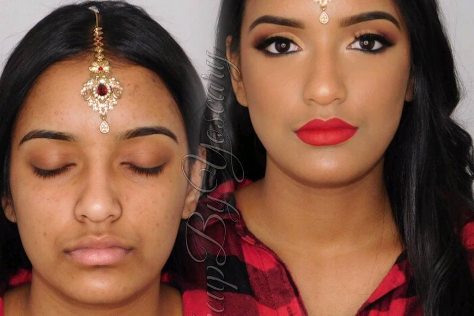Traditional makeup
