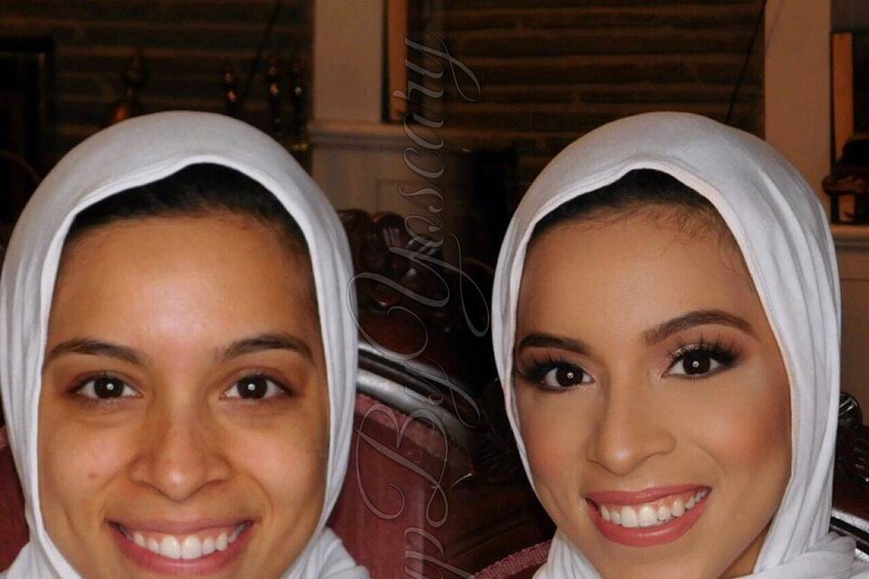 Bridal makeup