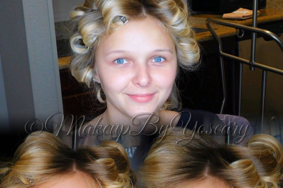 Bridal party glam