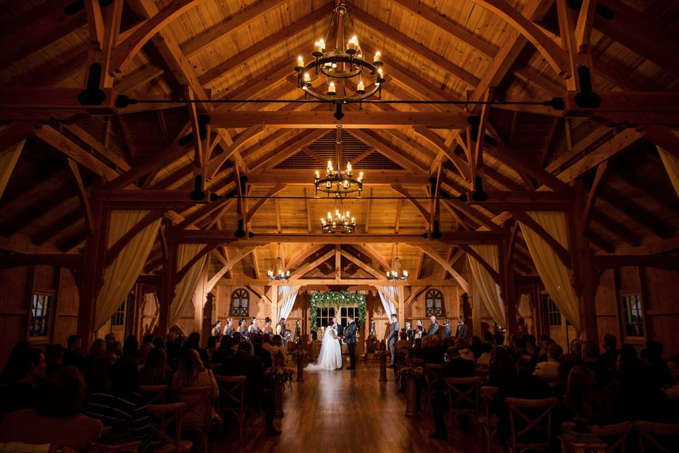 Barn ceremony